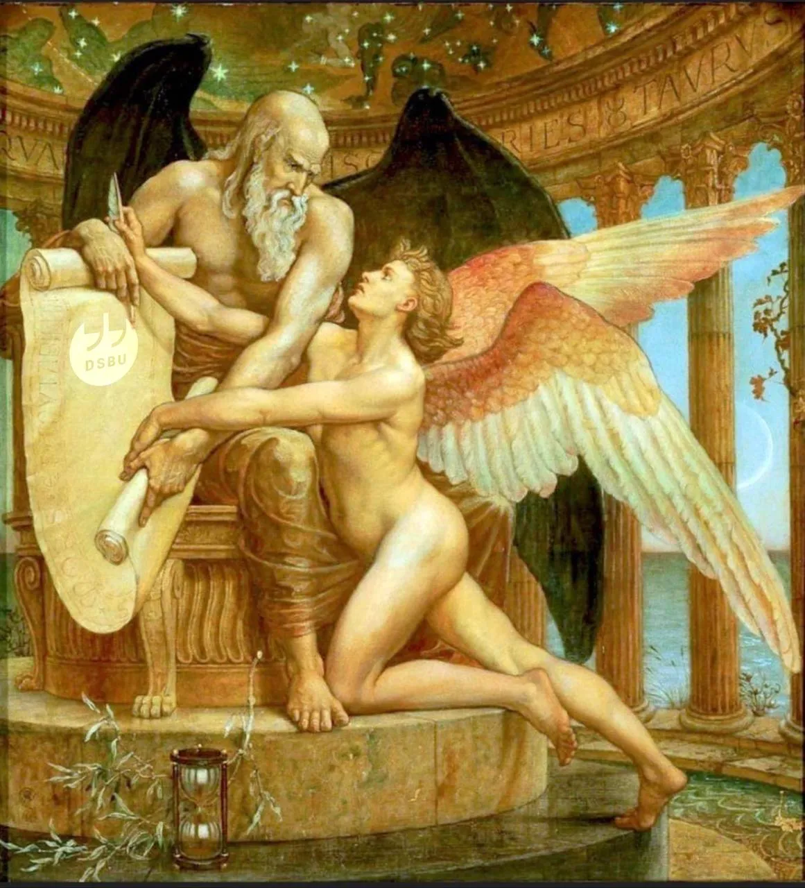 Иллюстрация: 'Свиток Судьбы', Уолтер Крейн, 1882