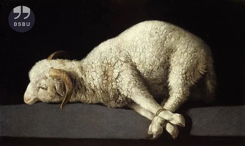 Франсиско де Сурбаран, 'Агнец Божии', ок 1635-1640