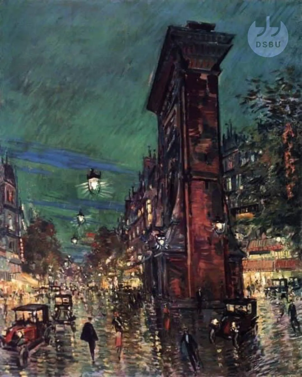 Константин Коровин (1861-1939). Серия Парижские огни.