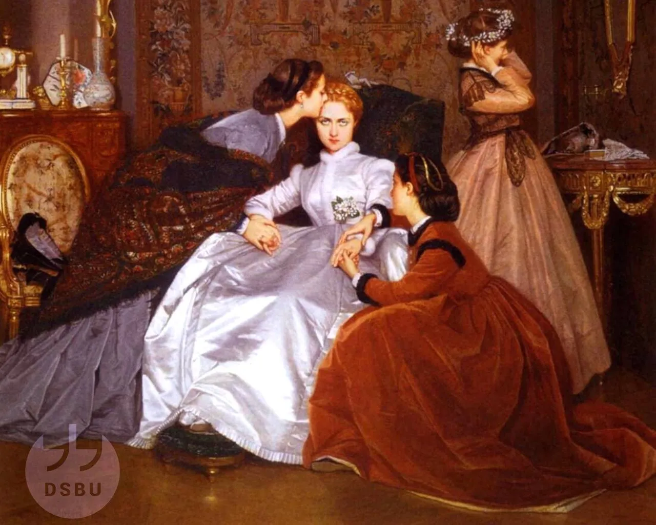 'Невеста поневоле', Огюст Тулмуш, 1865 г.