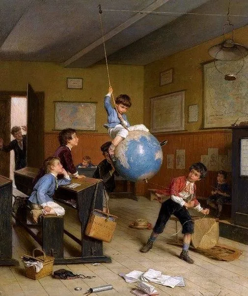 Иллюстрация: Андре Анри Даргелас, 'Кругосветное путешествие', 1860 год.